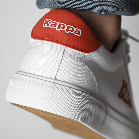 Kappa - Baskets Logo Kazao 34146YW White Red Brick
