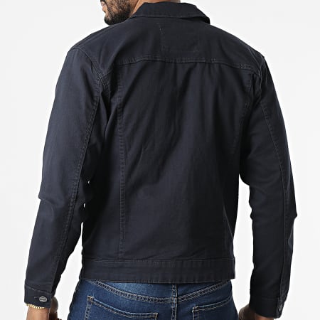 Only And Sons - Veste Jean Coin Colour Bleu Marine