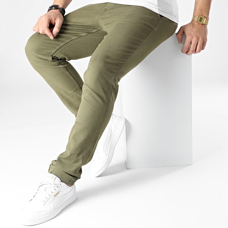 Produkt - AKM James Pantaloni Chino Verde Khaki