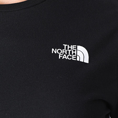 The North Face - Cúpula Simple Vestido Camiseta Mujer Negro