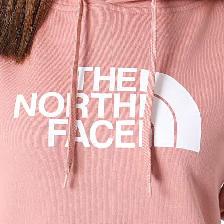 The North Face - Sudadera con capucha Drew Peak para mujer Salmón