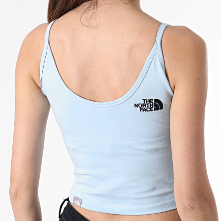 The North Face - Camiseta de tirantes para mujer A55AQ Azul cielo