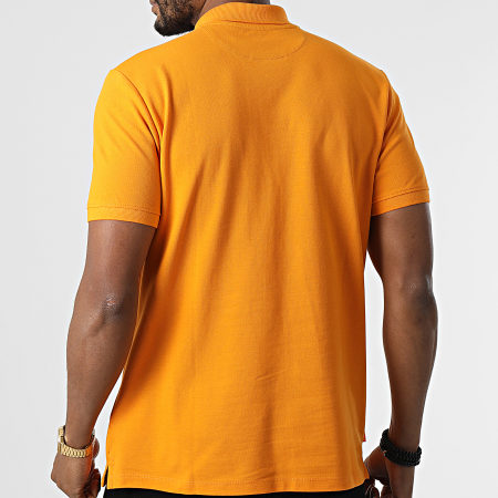 Timberland - Polo A Manches Courtes Millers River A26N4 Orange