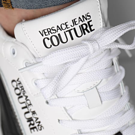 Versace Jeans Couture - Zapatillas Fondo Stargaze 72YA3SF6 Blanco Negro Degradado