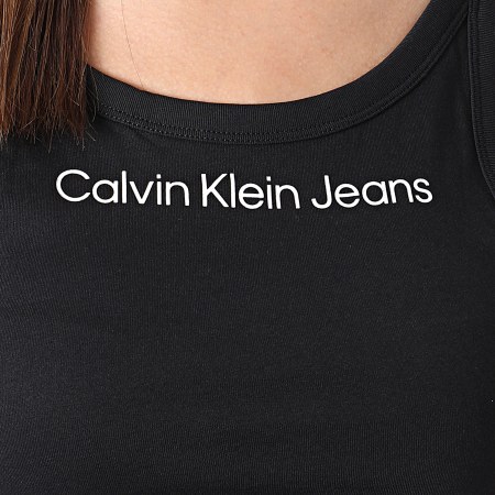 Calvin Klein - Camiseta de tirantes para mujer 8262 Negro
