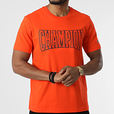 Champion - Camiseta 217172 Naranja