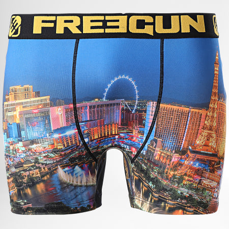 Freegun - Boxer azul marino Vegas