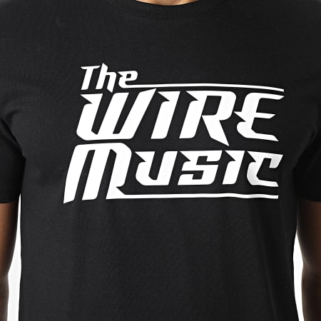 Fresh La Douille - Camiseta The Wire Music Negro Blanco