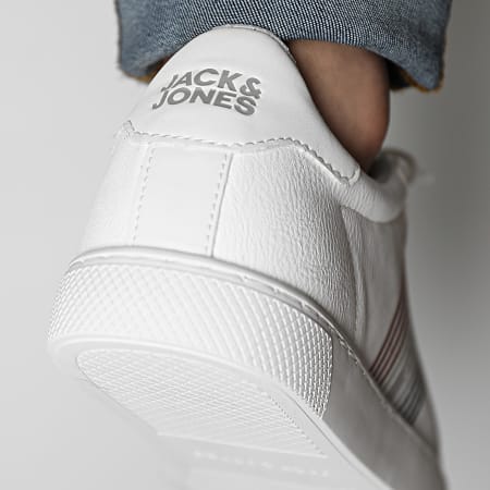 Jack And Jones - Sneakers Trent Stripe 12203951 Bianco Rosso Dahlia