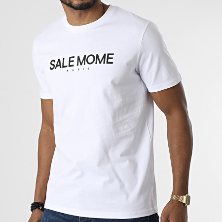 Sale Môme Paris - Tee Shirt Rhino Blanc Noir