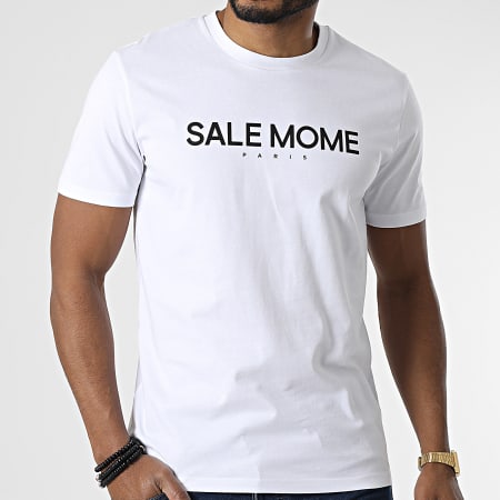 Sale Môme Paris - Tee Shirt Rhino Blanc Noir