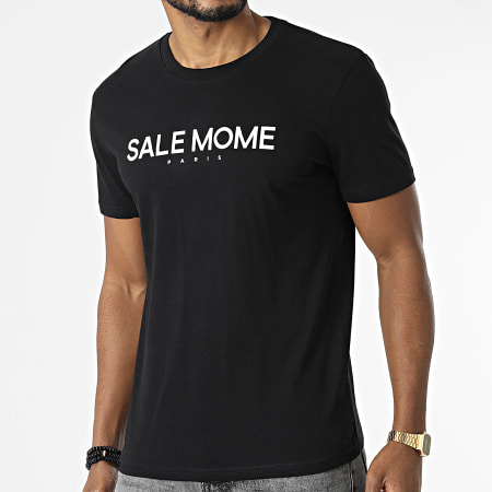 Sale Môme Paris - Camiseta Rhino Negro Blanco