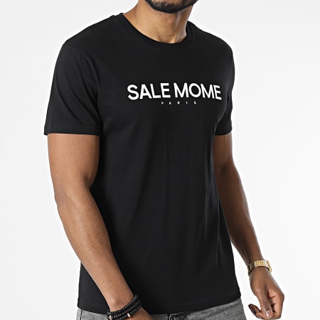 Sale Môme Paris - Camiseta Rhino Negro Blanco