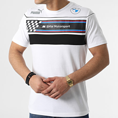 Puma - Tee Shirt BMW Motorsport SDS 533327 Blanc