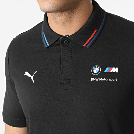 Puma Polo A Manches Courtes BMW Motorsport 533377 Noir