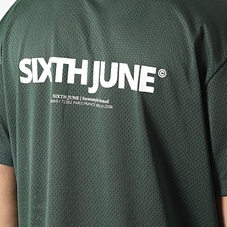 Sixth June - Camiseta oversize M22716VTS Verde