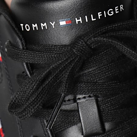 Tommy Hilfiger - Baskets Essential Leather 3887 Black
