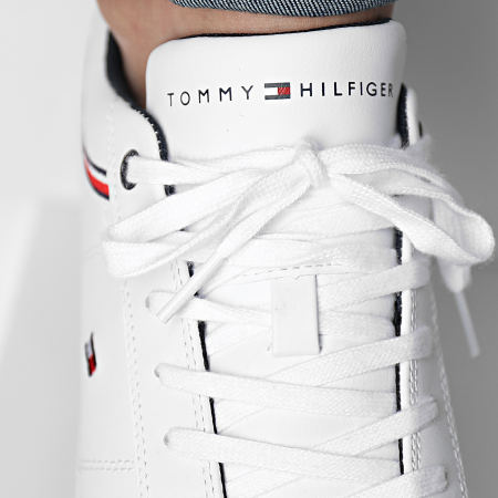 Tommy Hilfiger - Baskets Essential Leather 3887 White