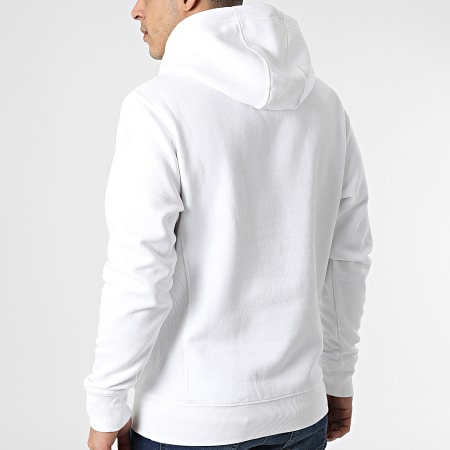 Tommy Jeans - Sweat Capuche Linear Logo 2942 Blanc