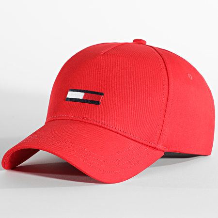 Tommy Jeans - Casquette Femme Flag 0884 Rouge