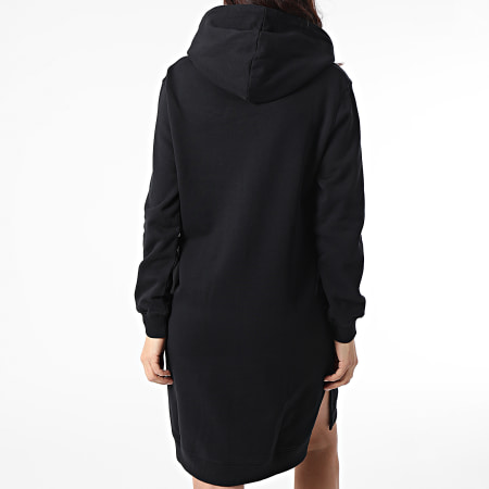 Calvin Klein - Robe Sweat Capuche Femme 8343 Noir