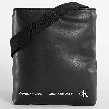 Calvin Klein Jeans - Sacoche Monogram Soft Flatpack 8864 Noir