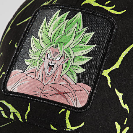 Dragon Ball Super - Casquette Broly Noir Vert