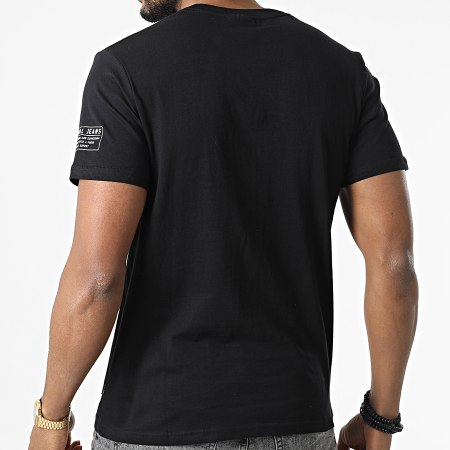 Kaporal - Camiseta cuello pico Mateo Negra