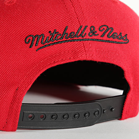Mitchell and Ness - Chicago Bulls Day One Snapback Cap Rojo Negro