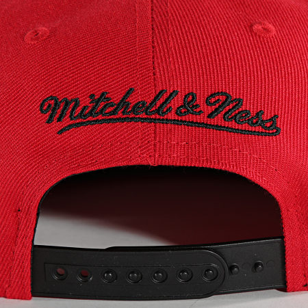 Mitchell and Ness - Chicago Bulls Day One Snapback Cap Rojo Blanco