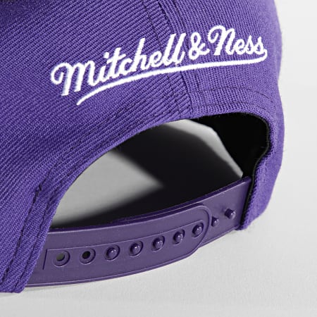 Mitchell and Ness - Cappello Snapback Team Ground 2 Los Angeles Lakers Viola