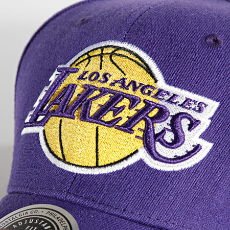 Mitchell and Ness - Gorra Team Ground 2 Los Angeles Lakers Morada