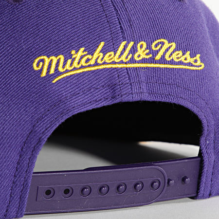 Mitchell and Ness - Casquette Snapback Team 2 Tone 2 Los Angeles Lakers Violet