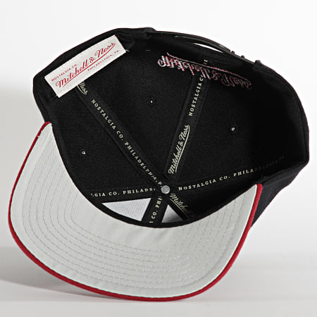 Mitchell and Ness - Casquette Snapback Team 2 Tone 2 Miami Heat Noir