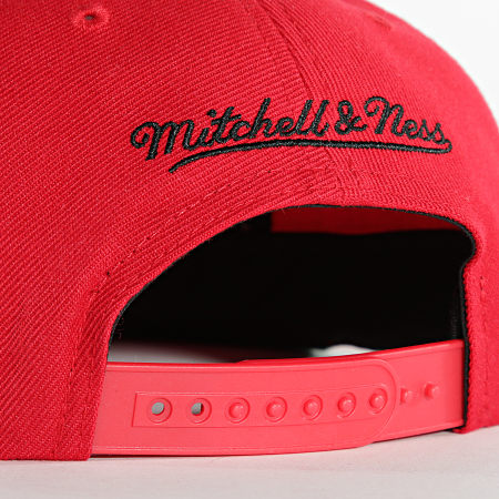 Mitchell and Ness - Cappellino Snapback Team 2 Tone 2 Chicago Bulls Rosso