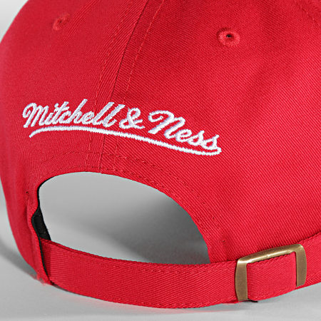 Mitchell and Ness - Casquette Team Ground 2 Dad Cap Chicago Bulls Rouge