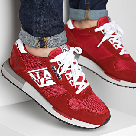 Napapijri - Sneakers Virtus NA4ERY Rosso ciliegia