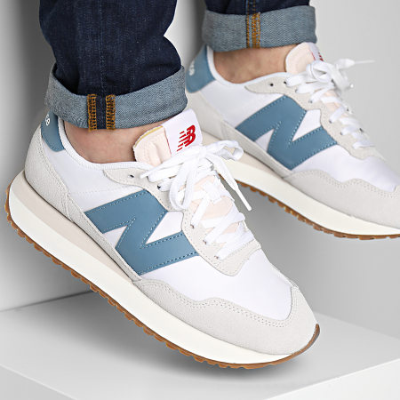 New Balance - Sneakers Lifestyle 237 MS237GD Bianco Grigio