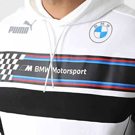 Puma - Sweat Capuche BMW Motorsport SDS 533323 Blanc