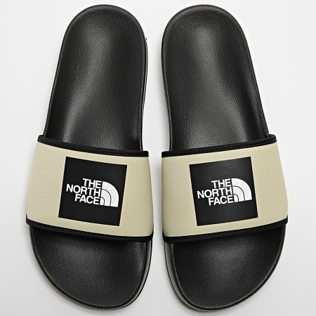 The North Face - Claquettes Base Camp Slide III Noir Beige