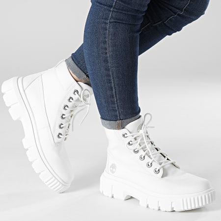 Timberland - Boots Femme Greyfield A2JFQ White Canvas