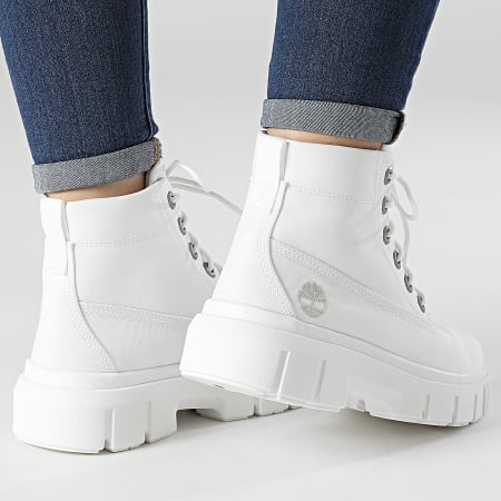 Timberland - Boots Femme Greyfield A2JFQ White Canvas