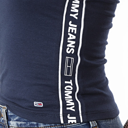 Tommy Jeans - Camiseta de tirantes para mujer 2946 Azul marino