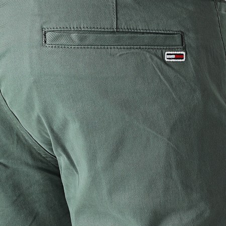 Tommy Jeans - Scanton Pantaloncini Chino 3221 Verde Khaki