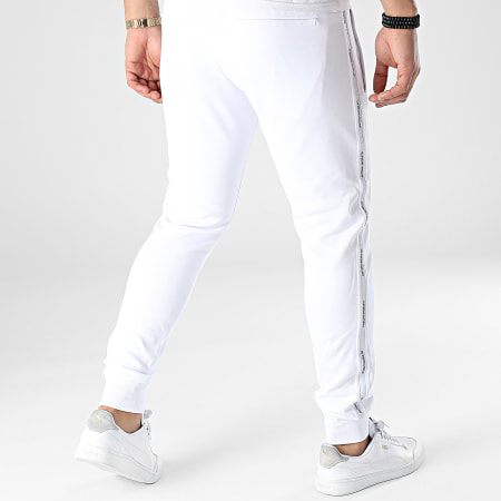 Antony Morato - MMFP00335 Pantaloni da jogging a fascia bianchi