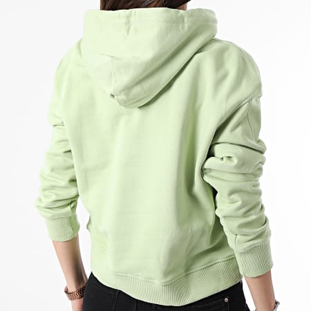Calvin Klein - Sudadera con capucha para mujer 8048 Verde