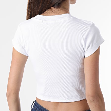 Calvin Klein Jeans - Tee Shirt Femme 8337 Blanc