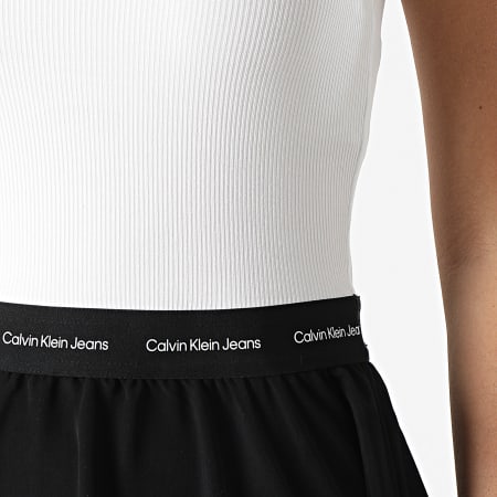 Calvin Klein Jeans - Robe Femme 8348 Blanc Noir