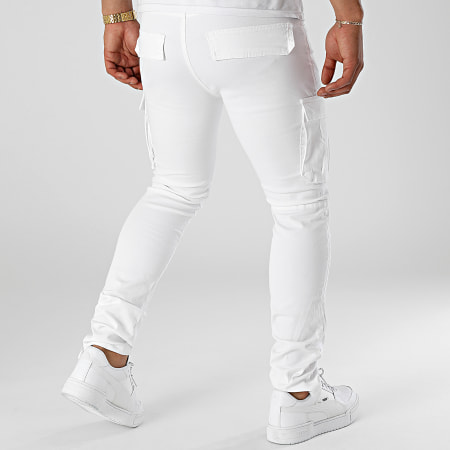LBO - 2070 Pantalones cargo Blanco
