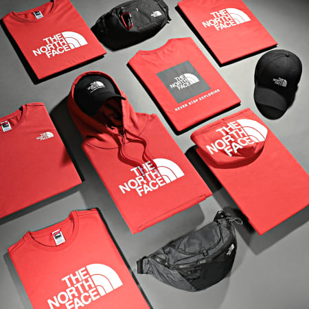 The North Face - Casquette Trucker Horizon Rouge